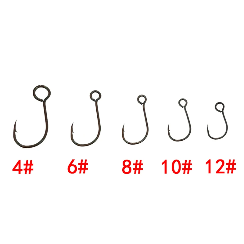 12pcs/lot Size 4#-12# for Fish - Fishing Hook Assortment 评论和价格