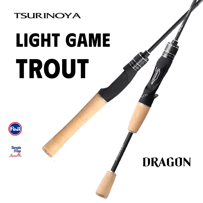 TSURINOYA Light Trout Rod DRAG - Kastking Reel Zephyr 评论和价格