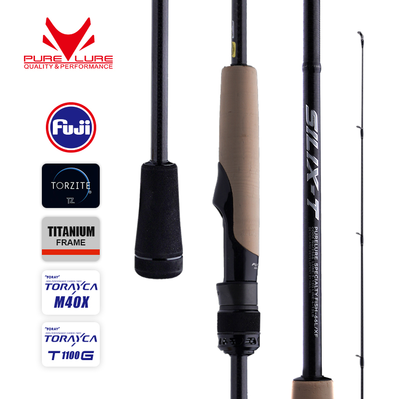 PURELURE SILIX-T 1-Piece Rod F - Kastking Reel Zephyr 评论和价格
