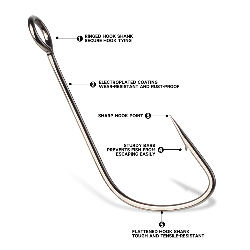 Supercontinent 2#-12# 10pcs Ba - Fishing Hook Assortment 评论和价格